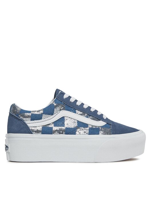 Sneakers aus Stoff Vans Old Skool Stackform VN0009PZAHU1 Blau eschuhe