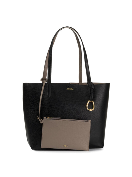 Handtasche Lauren Ralph Lauren Rvrsble Tote 431795329001 Schwarz