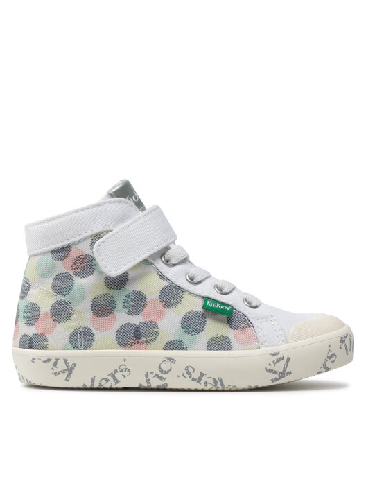 Kickers Baby Sneaker Godup – Canvas-Obermaterial, Klettverschluss – Wasserfeste Babyschuhe Für Jungen Und Mädchen
