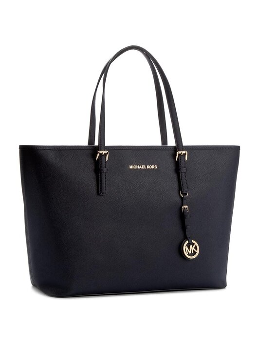 Sac a main Michael Kors Jet Set Travel 30T5GTVT2L Bleu marine chaussures
