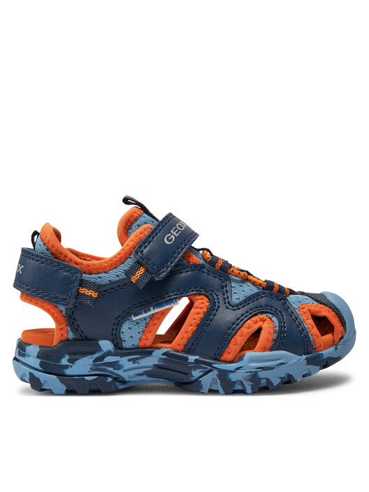 Geox J Borealis Boy C Sandalen voor jongens, Royal Oranje, 26 EU