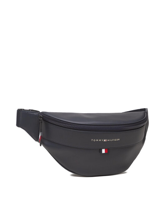 Sac banane Tommy Hilfiger Essential Pq Crossbody AM0AM08676 Bleu marine chaussures