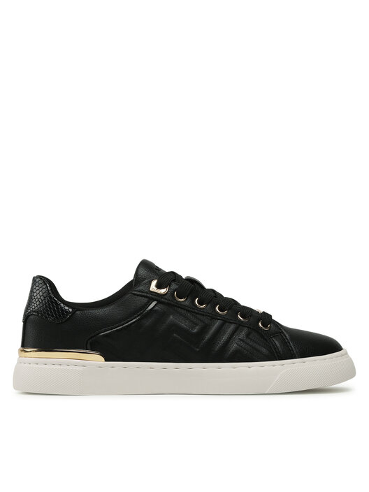 Aldo black and gold sneakers outlet