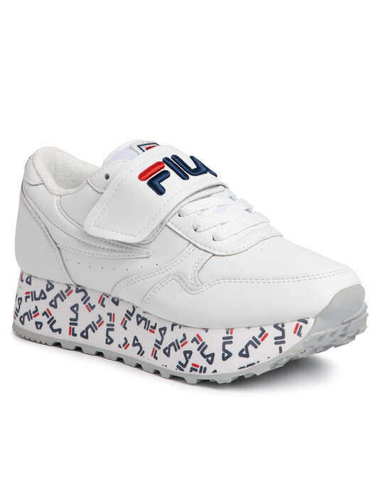 Sneakers Fila Orbit Zeppa Strap Wmn 1010772.1FG Blanc chaussures