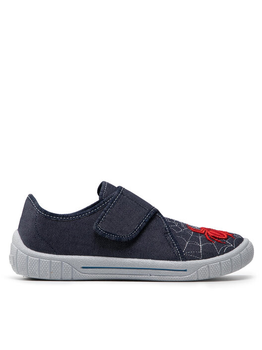 Beck Shark Blau - Pantofole Per Bambino, Morbide E Vegane, Taglia EU 33 - Foto 3