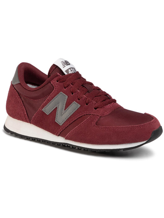 Zapatillas New Balance U420BUG Guinda burdeos zapatos.es