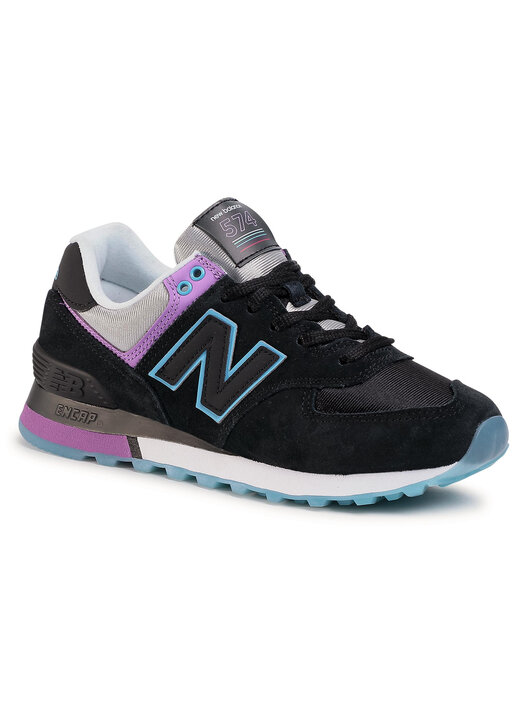 Sneakers New Balance WL574SAU Schwarz