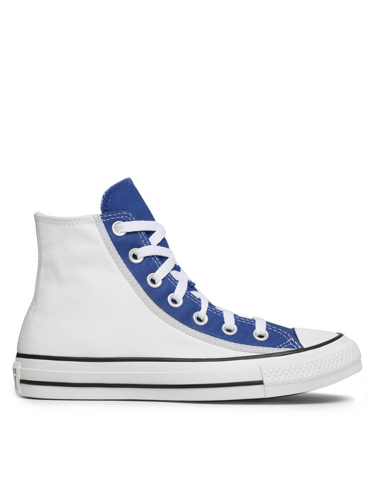 White blue converse top