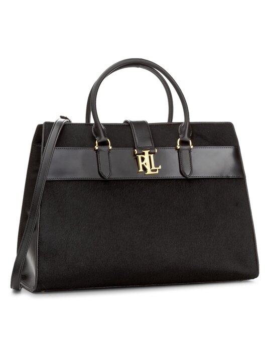 Handtasche Lauren Ralph Lauren Carrington 431665762001 Schwarz eschuhe