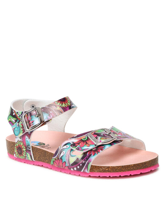 Piel Natural Transpirable Pablosky 055040 Sandalias Planas Bebé - Niño (hasta La Talla 30) Azul Calzado Infantil Flexible
