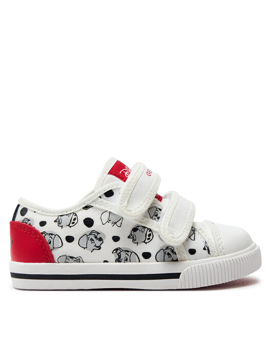 Sneakers Geox B Kilwi Girl B45D5C 0AN54 C0050 M Blanc chaussures