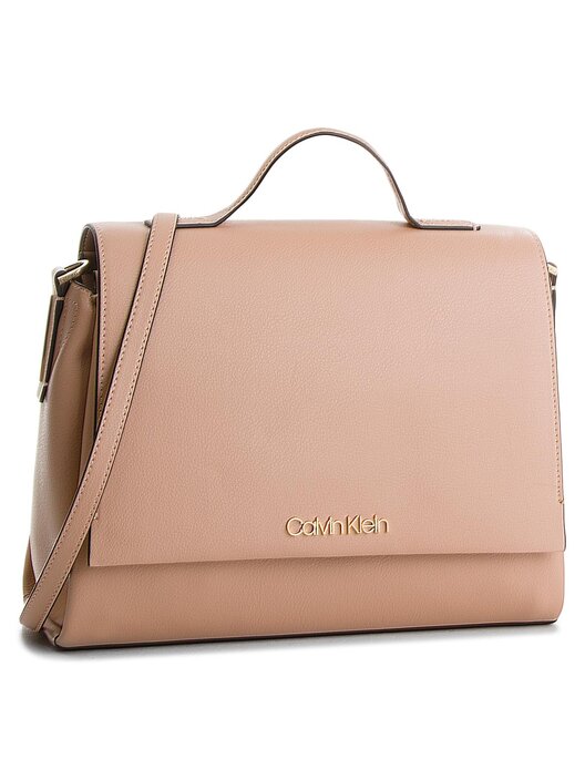 Torebka Calvin Klein Frame Top Handle Sat K60K604370 Ro owy eobuwie .pl