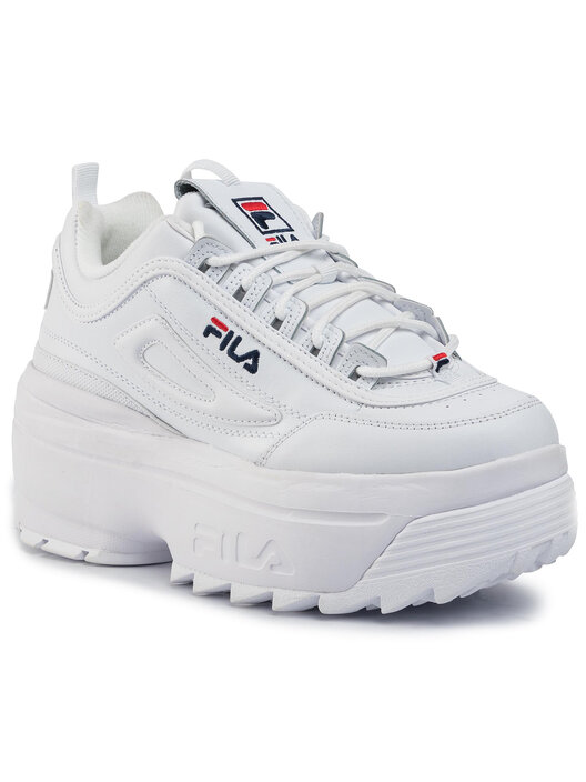 Red fila shoes disruptor 2 on sale