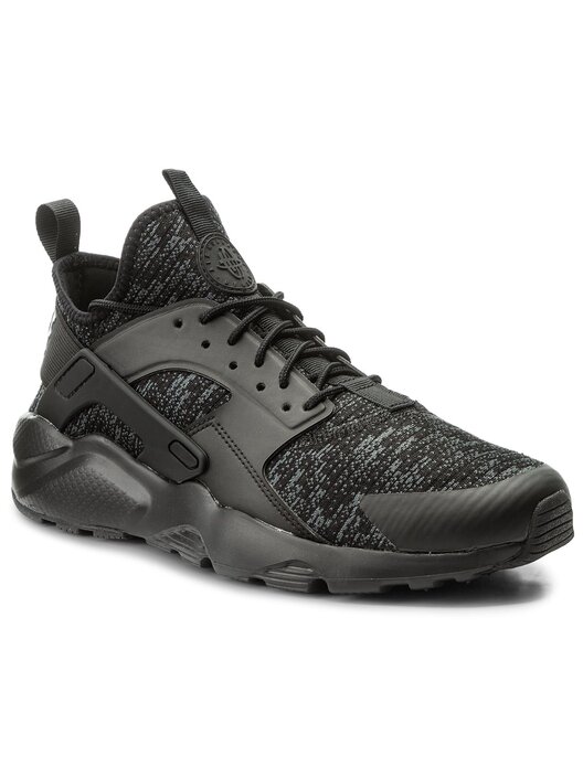 Black air huarache run ultra trainers best sale