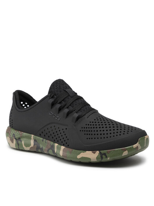 Footwear Camo Literide Crocs Crocs Literide Lace Camo Sneakers