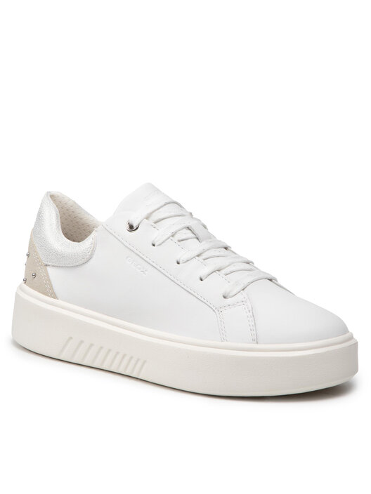 Sneakers Geox D Nhenbus D168DA 085BN C0007 Blanc chaussures