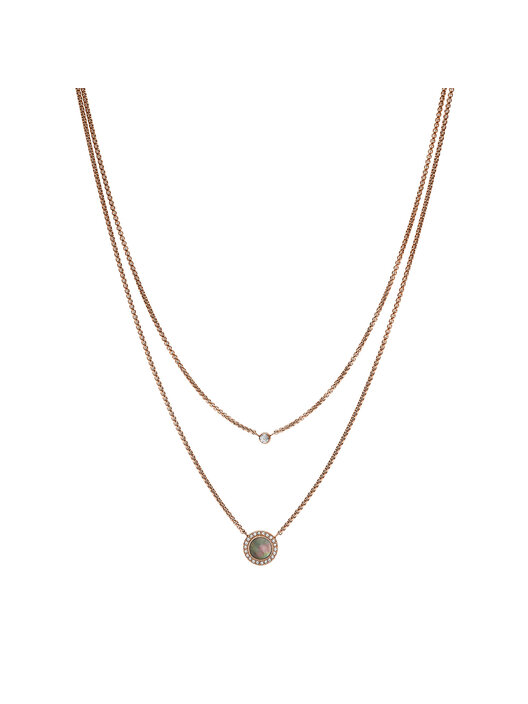 Collana Fossil da donna in acciaio 316L JF03660040