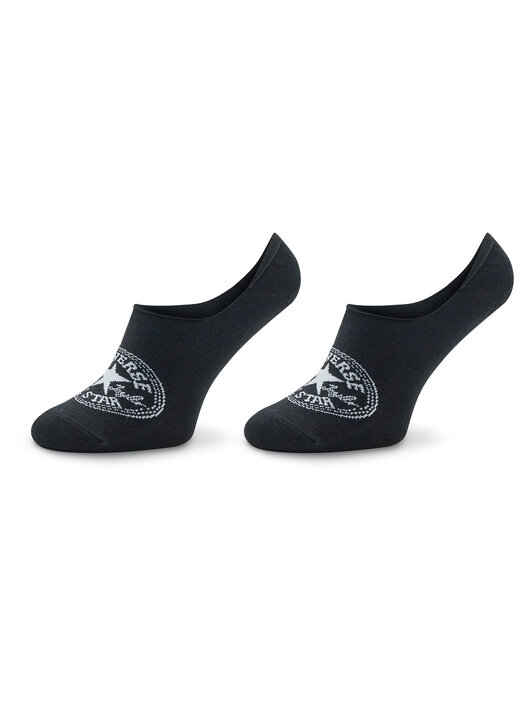 2 pares de calcetines tobilleros para hombre Converse E1138B 2020 Negro zapatos.es