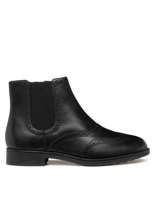 Bottines Geox D Jaylon 2 D46QAD 043NH C9999 Noir chaussures