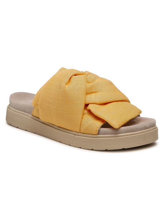 Şlapi Inuikii Knot Lino 70704-074 Galben | epantofi.ro