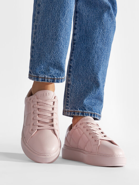 Sneakers Guess Hilan FL8HIL ELE12 Rosa | eschuhe.de