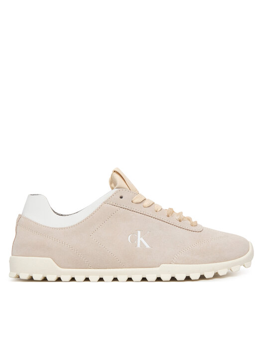 Sneakers Calvin Klein Low Profile Run MG Sue HW0HW03150 Beige | eschuhe.de