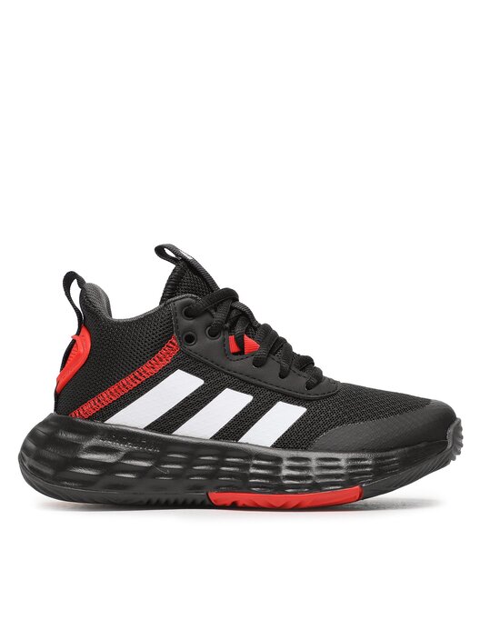 Adidas red black shoes clearance
