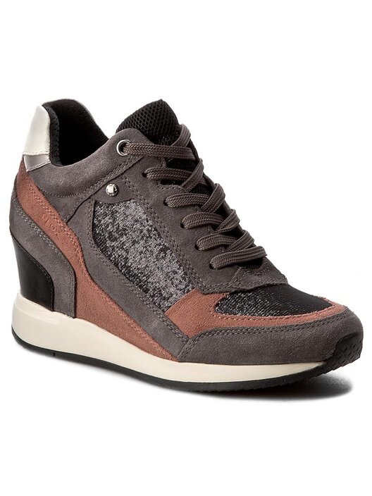 Sneakers Geox D Nydame A D540QA 0EW22 C0005 Marron chaussures