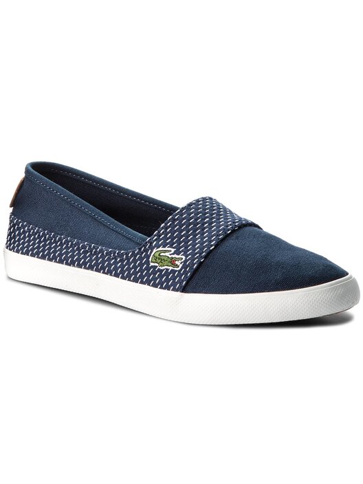 Tennis Lacoste Marice 218 2 Caw 7 35CAW0043B98 Bleu marine chaussures