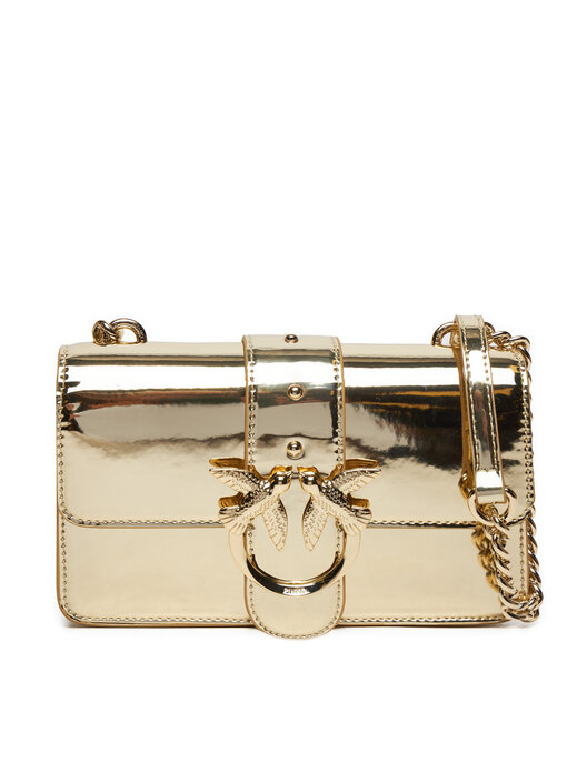 Handtasche Pinko Love One Mini Cl PE 24 PLTT 100059 A1JD Goldfarben eschuhe