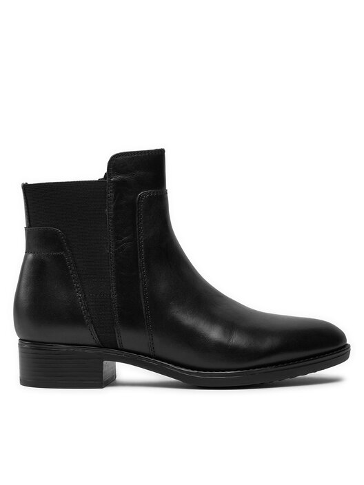 Bottines Geox D Felicity F D84G1F 00043 C9999 Noir chaussures