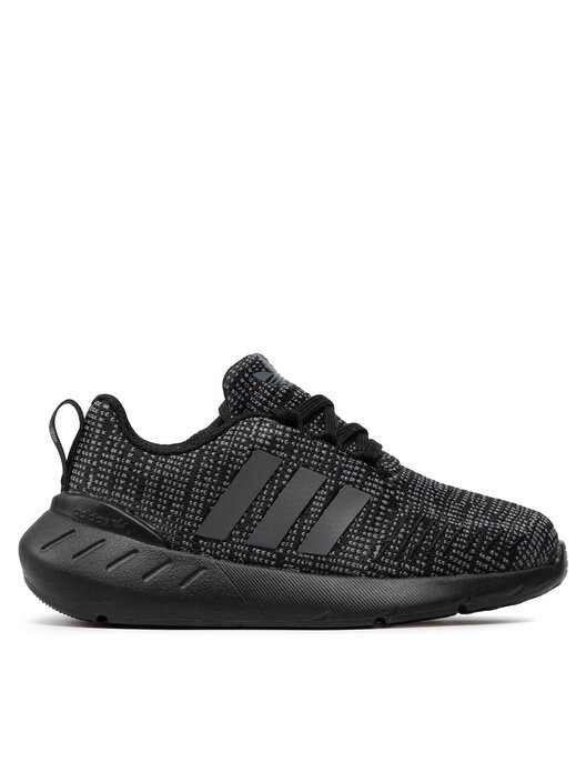 Adidas swift run all black sales