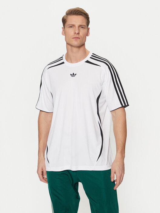 adidas Футболка adicolor Teamgeist JP1113 Білий Loose Fit