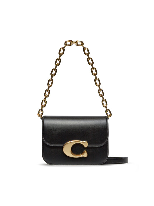 Сумка Coach Lux Calf Idol Bag CM557 Чорний | evzuttya.com.ua