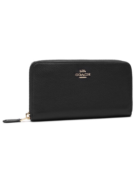 Portfel Coach Pbb Accordion Zip 58059 Czarny