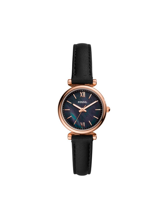 Fossil Carlie Mini Fossil Schwarz Damenuhr Fossil CARLIE MINI Uhr