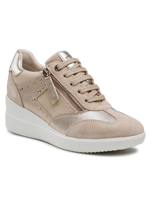 Sneakers Geox D Stardust B D1530B 02210 C5000 Beige chaussures