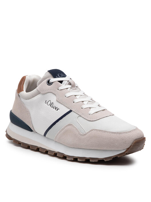 Sneakersy s Oliver 5 13627 28 Biały eobuwie com pl