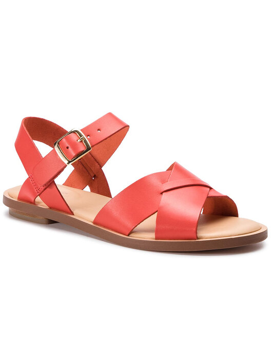 Sandalias Clarks Willow Gild Para Mujer – Cómodas, Con Tacón Abierto Y Hebilla Ajustable