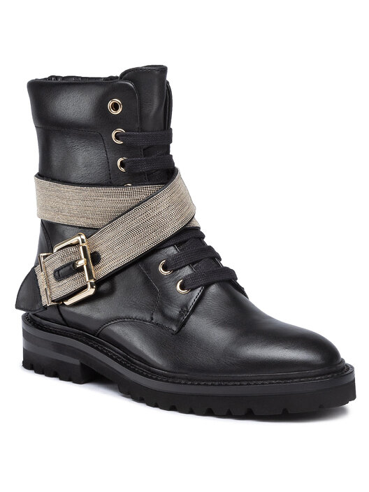 Schnürstiefeletten Steffen Schraut 17 Chain Road 4202100 Schwarz 