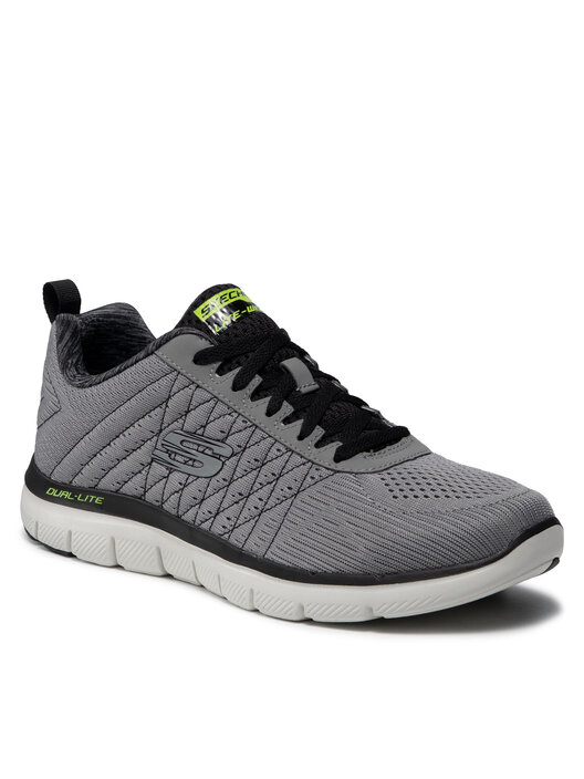 Sneakers Skechers The Happs 52185 LGBK Gri epantofi.ro