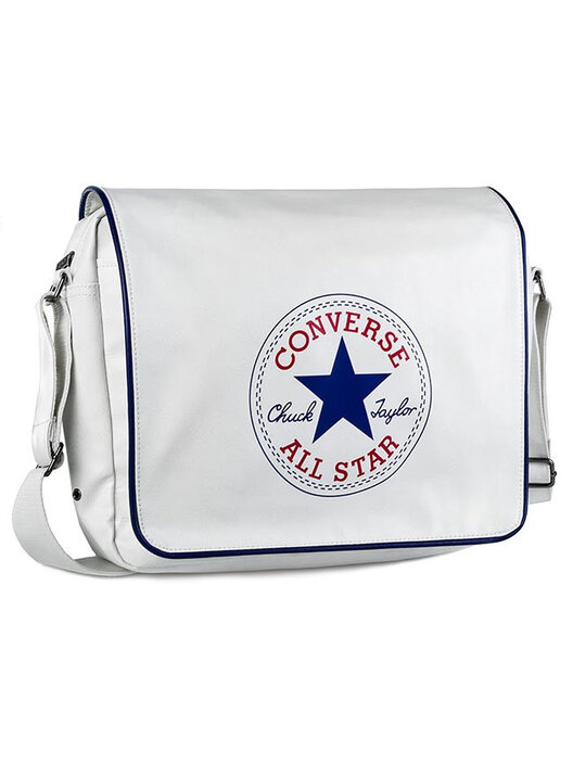 Eschuhe Converse Tasche Weiss Laptoptasche Converse Flap Reporter Retro  410541 093 Weiß