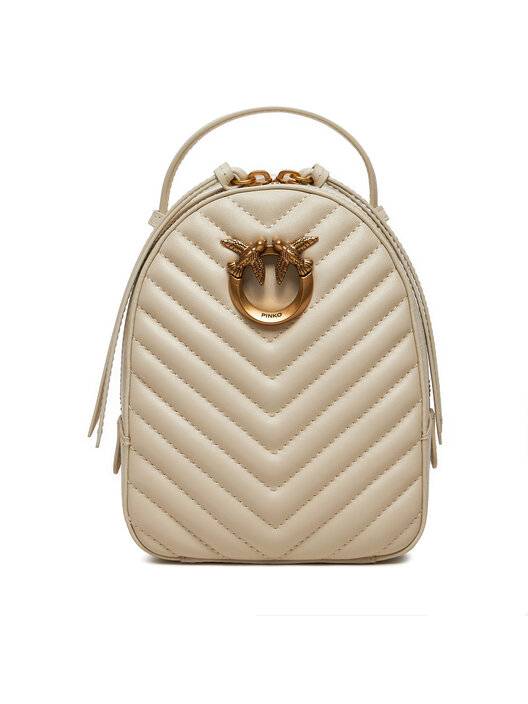 Rucksack Pinko Love Click Mini Backpack AI 24 25 PLTT 103614 A1J2 Beige eschuhe