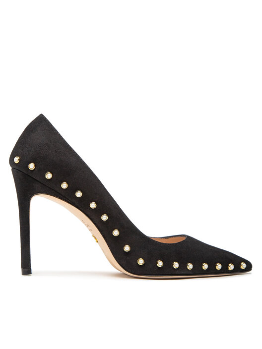 Black stuart weitzman heels outlet