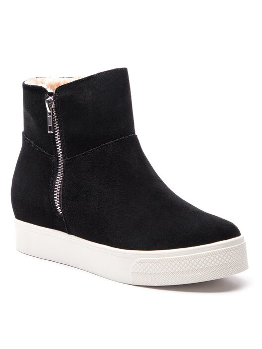 Stiefeletten Steve Madden Wanda Wedge Sneaker SM11000193 03002 015 Schwarz eschuhe
