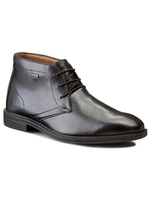 Schnurschuhe Clarks Chilver Hi Gtx GORE TEX 261096887 Schwarz eschuhe