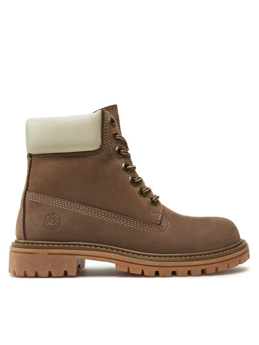 Lumberjack River 2 Stivali Alti Donna – Modello SWH6901-002, Colore Crema, Fodera In Pelliccia, Suola Gomma, Taglia 38