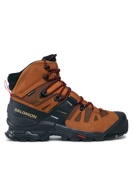 Trekkingschuhe Salomon Quest 4 GORE TEX L47156400 Schwarz eschuhe