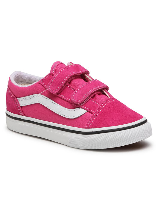 Vans old skool fucsia top
