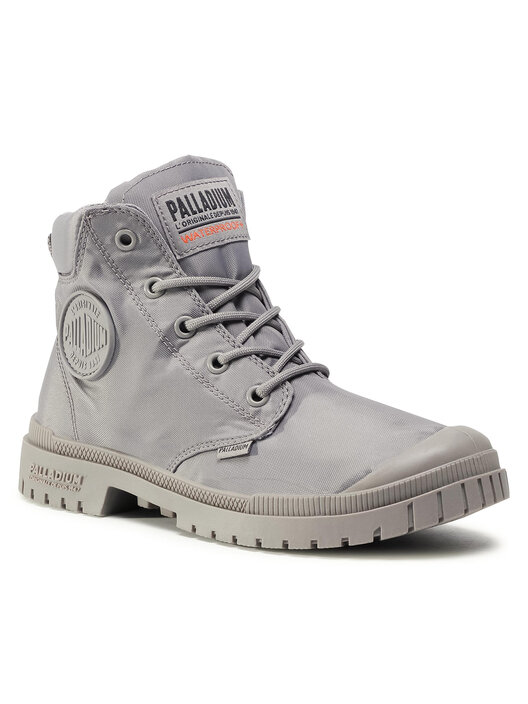 Botas Palladium Pampa SP20 Cuff Impermeables Para Hombre - Color Beige